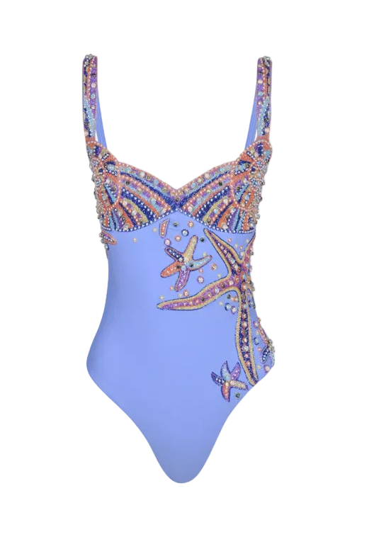 Pearl Swimsuit Lilac